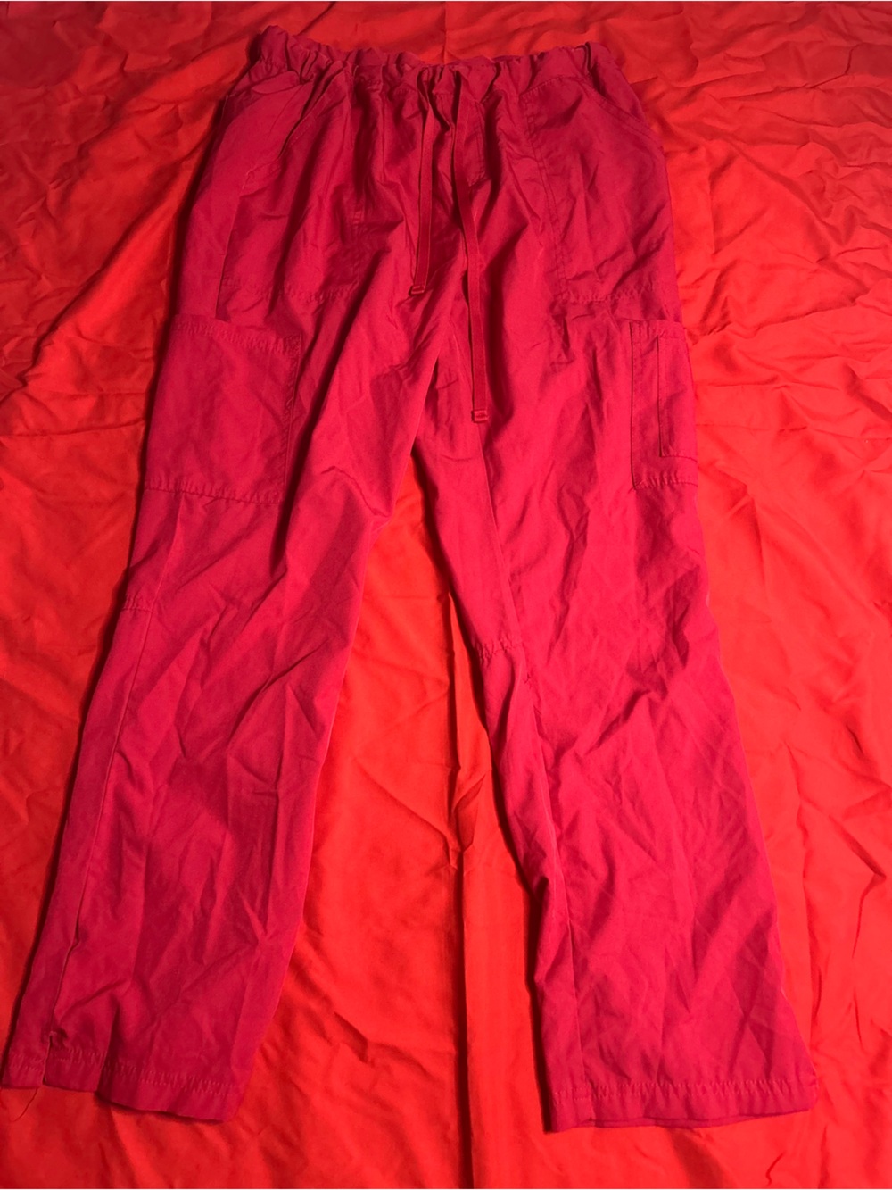 Women’s Red Scrub Set - Picture 3 of 3